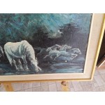 Средна картина масло на фазер Испания - 3683
